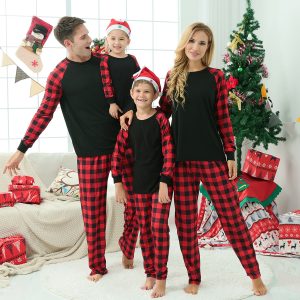 Ensemble Pyjama Noel Famille Grande Taille